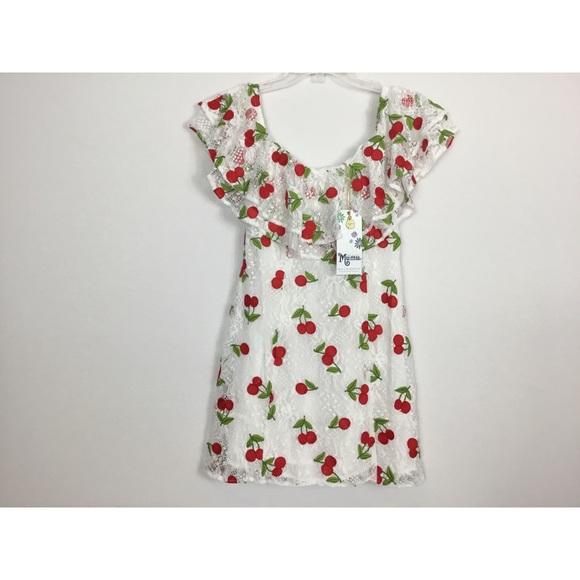 NWT Show Me Your Mumu Ruffle Off Shoulder Dress - Picture 4 of 7